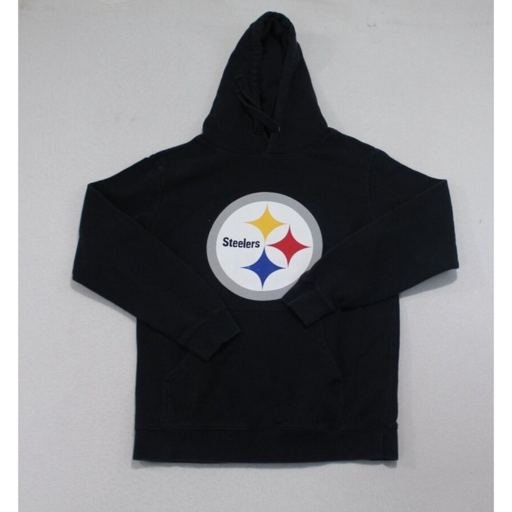 Fanatics Pittsburgh Steelers Hoodie Mens Medium Black Good Smith-Schuster 19